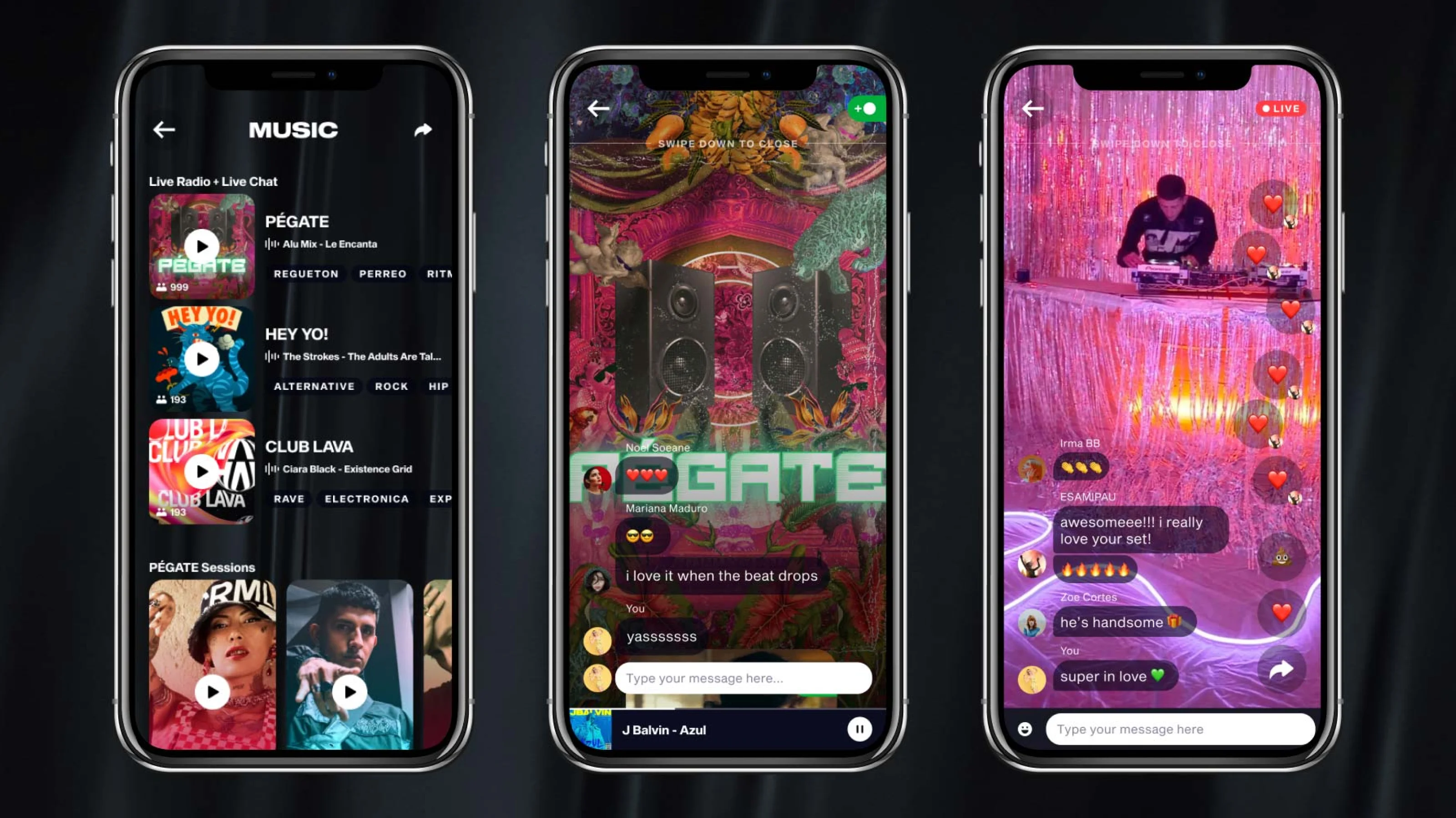 YO Mobile music and live DJ sets